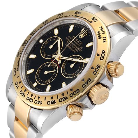 Rolex Daytona Cosmograph Daytona Yellow Gold Black Dial.